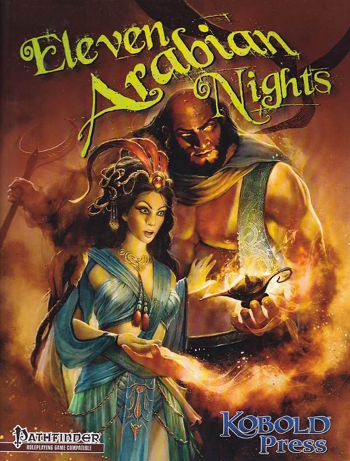 Pathfinder - Eleven Arabian Nights - Kickstarter Exclusive Book (B Grade) (Genbrug)